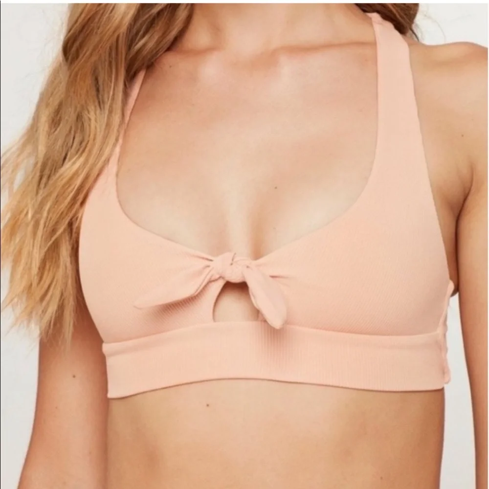 L SPACE RIBBED TARA TOP - Picture 1 of 5
